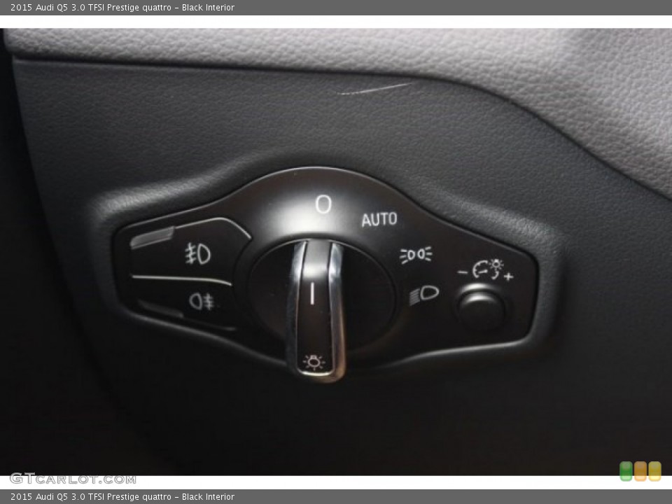 Black Interior Controls for the 2015 Audi Q5 3.0 TFSI Prestige quattro #95889373