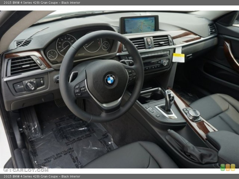 Black Interior Photo for the 2015 BMW 4 Series 428i Gran Coupe #95893108