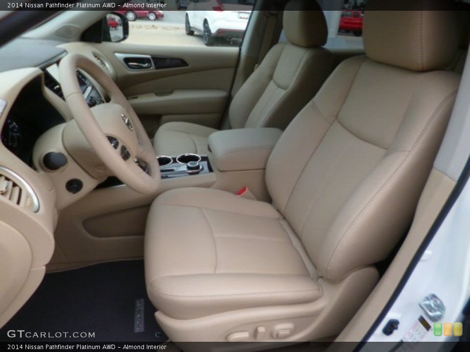 Almond Interior Photo for the 2014 Nissan Pathfinder Platinum AWD #95893234