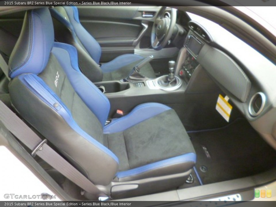 Series.Blue Black/Blue Interior Photo for the 2015 Subaru BRZ Series.Blue Special Edition #95894470