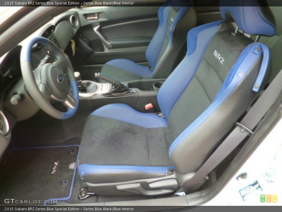 Series.Blue Black/Blue Interior Front Seat for the 2015 Subaru BRZ Series.Blue Special Edition #95894566