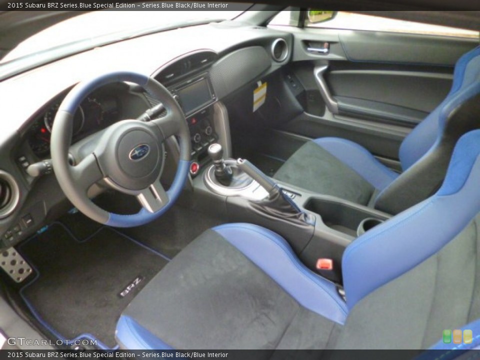 Series.Blue Black/Blue 2015 Subaru BRZ Interiors