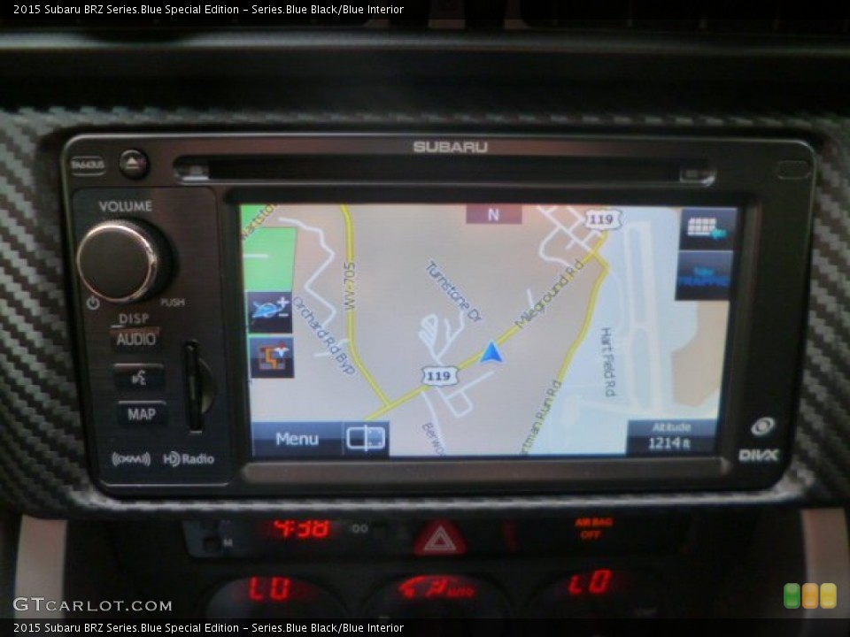 Series.Blue Black/Blue Interior Navigation for the 2015 Subaru BRZ Series.Blue Special Edition #95894623