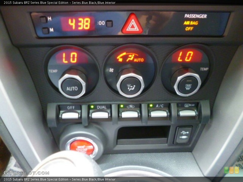 Series.Blue Black/Blue Interior Controls for the 2015 Subaru BRZ Series.Blue Special Edition #95894650