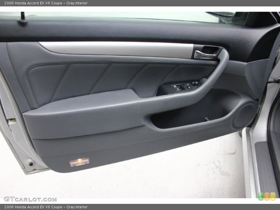 Gray Interior Door Panel for the 2006 Honda Accord EX V6 Coupe #95898955
