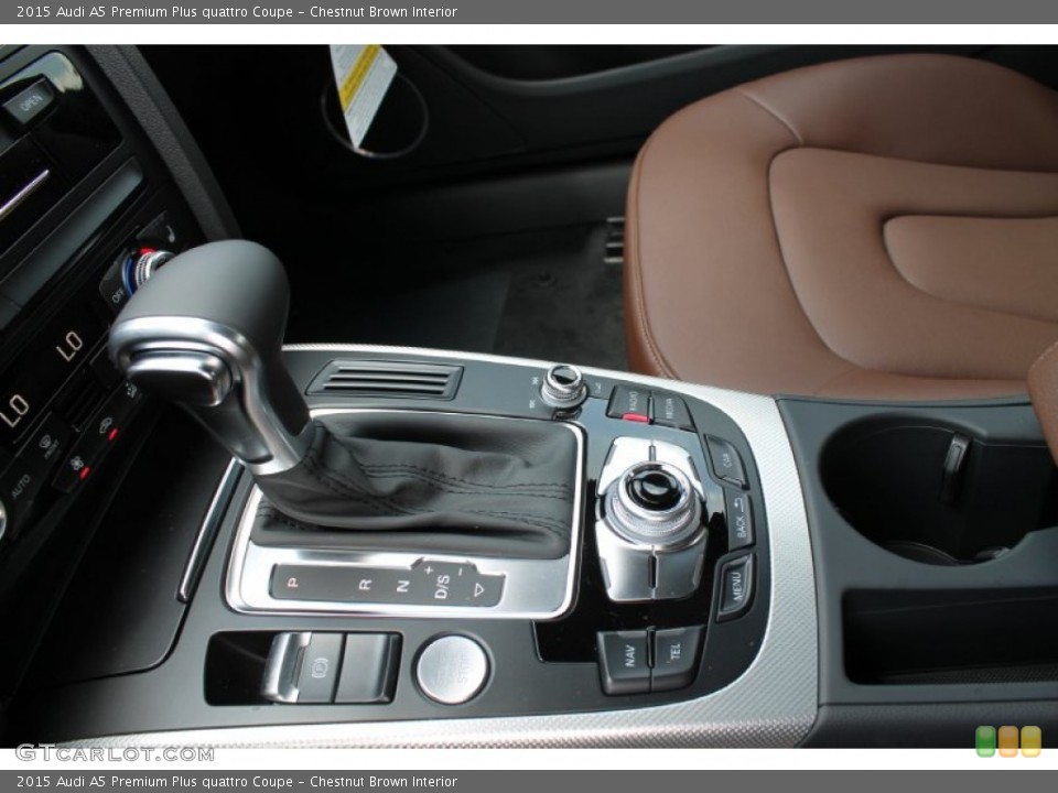 Chestnut Brown Interior Transmission for the 2015 Audi A5 Premium Plus quattro Coupe #95901799