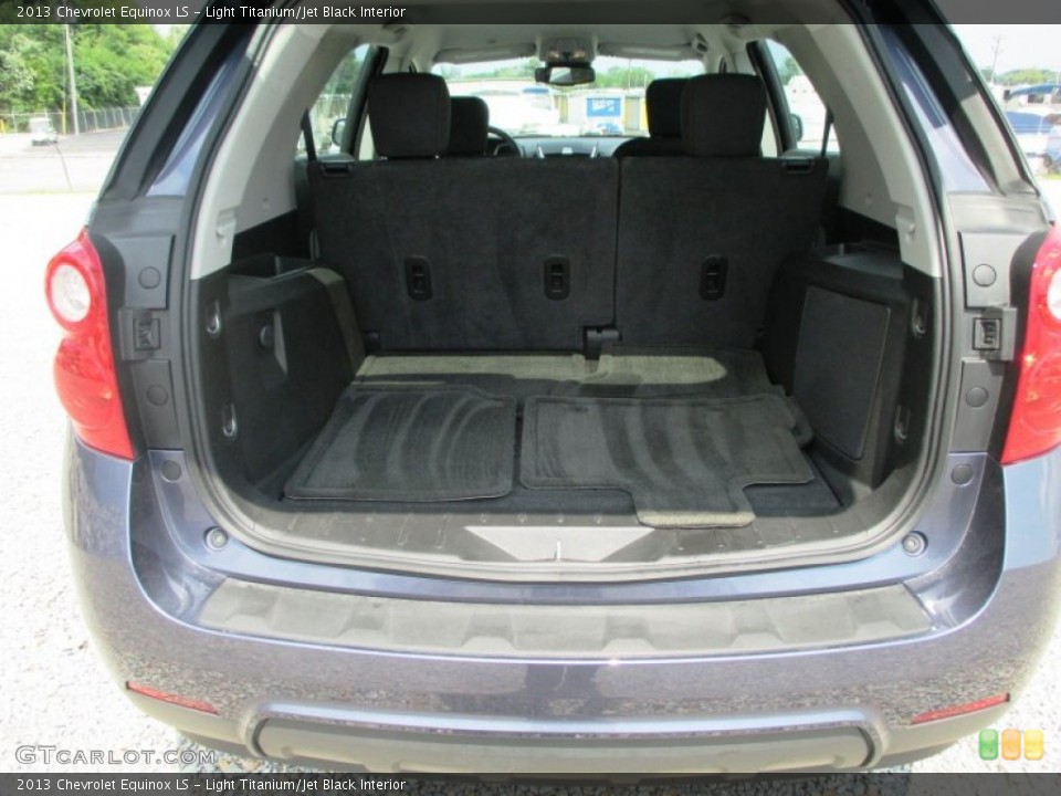 Light Titanium/Jet Black Interior Trunk for the 2013 Chevrolet Equinox LS #95904283