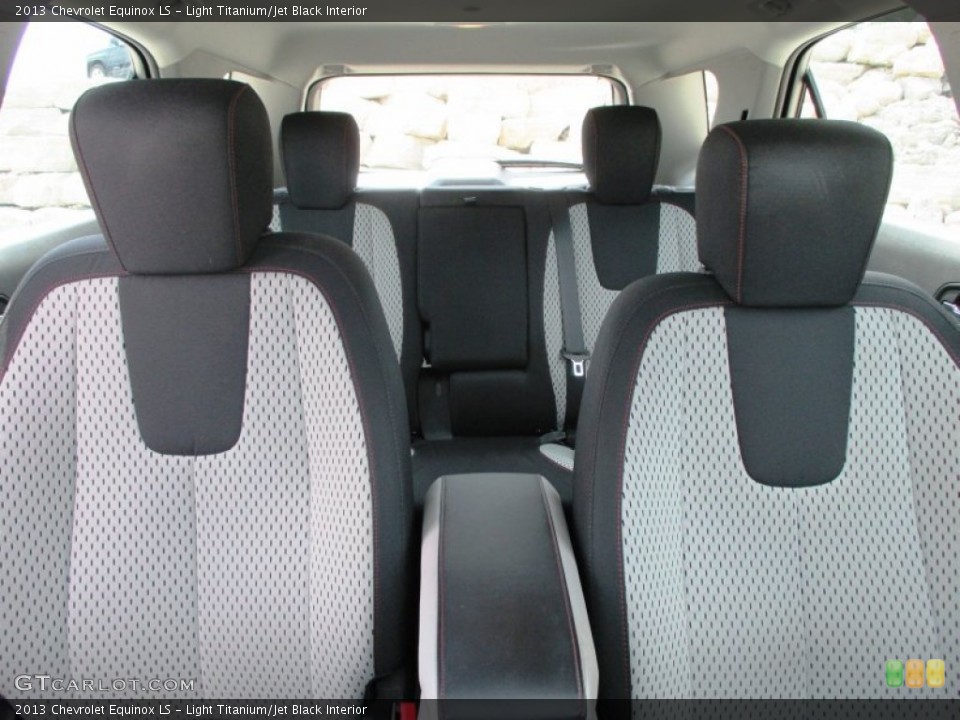 Light Titanium/Jet Black Interior Front Seat for the 2013 Chevrolet Equinox LS #95904358