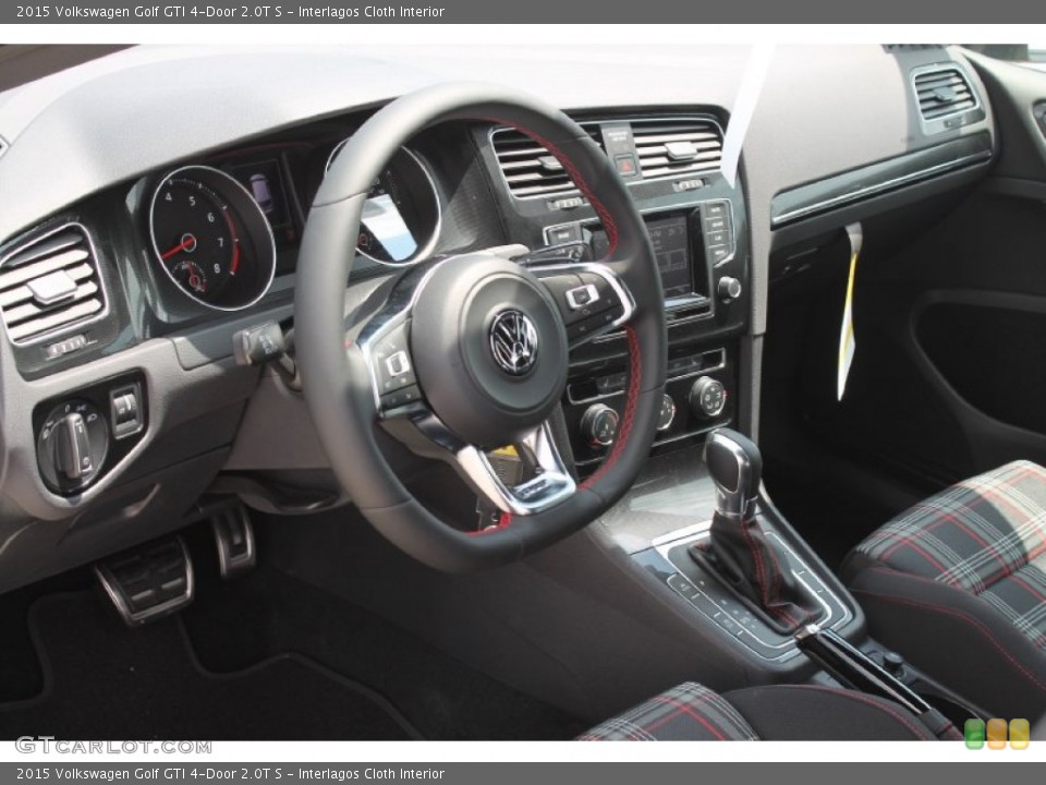 Interlagos Cloth Interior Dashboard for the 2015 Volkswagen Golf GTI 4-Door 2.0T S #95905822