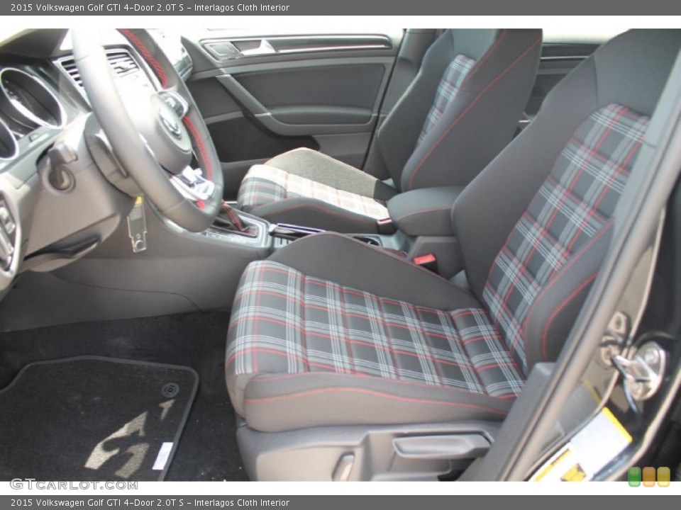 Interlagos Cloth Interior Front Seat For The 2015 Volkswagen