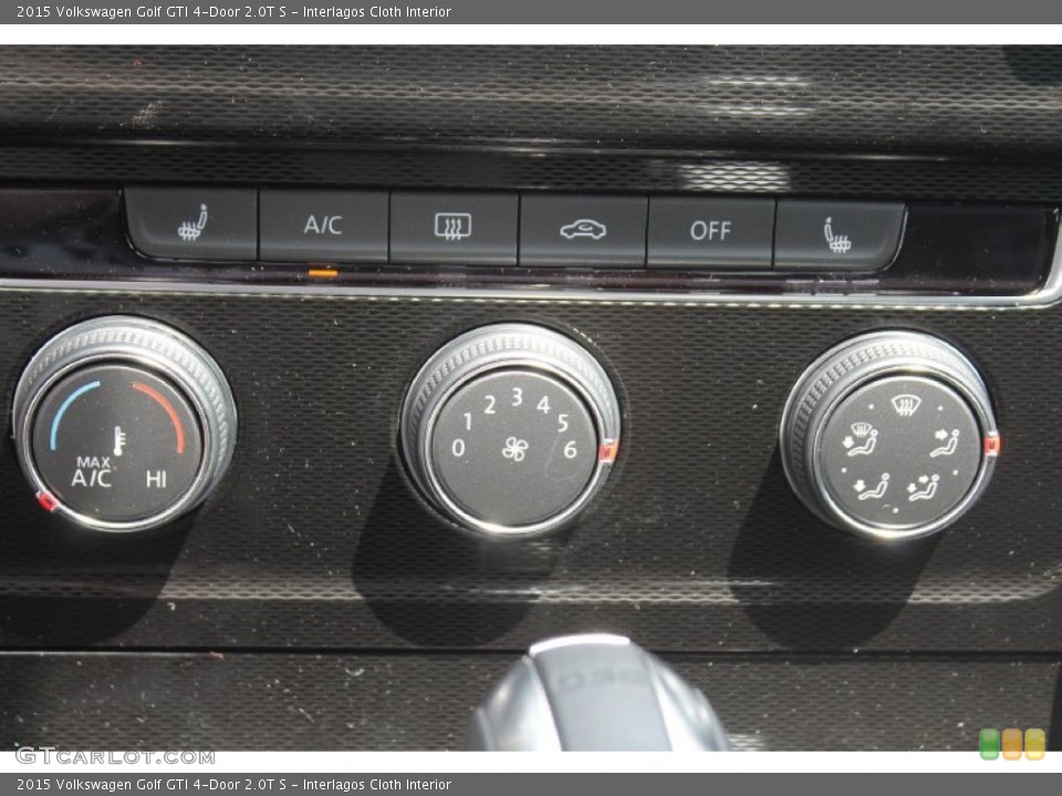 Interlagos Cloth Interior Controls for the 2015 Volkswagen Golf GTI 4-Door 2.0T S #95905858