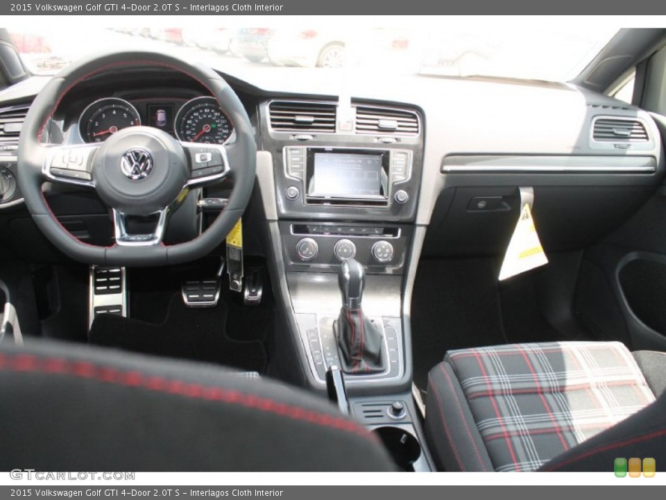 Interlagos Cloth Interior Dashboard for the 2015 Volkswagen Golf GTI 4-Door 2.0T S #95905930