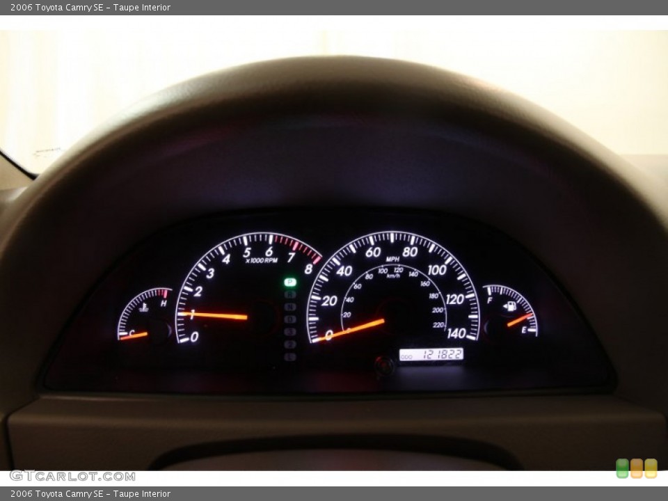 Taupe Interior Gauges for the 2006 Toyota Camry SE #95911645