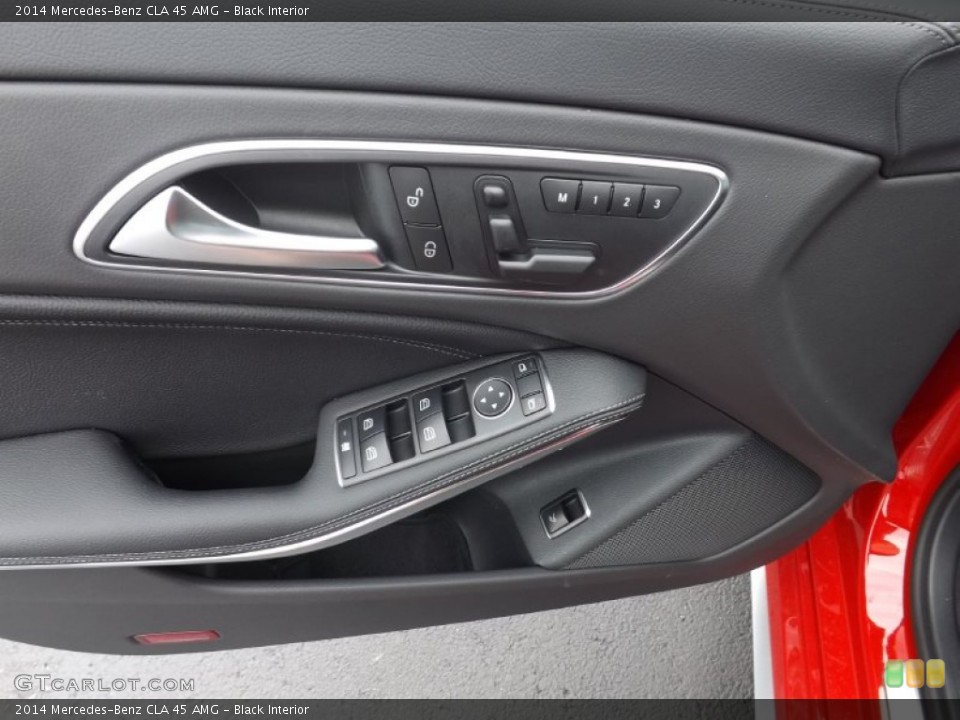Black Interior Controls for the 2014 Mercedes-Benz CLA 45 AMG #95913778
