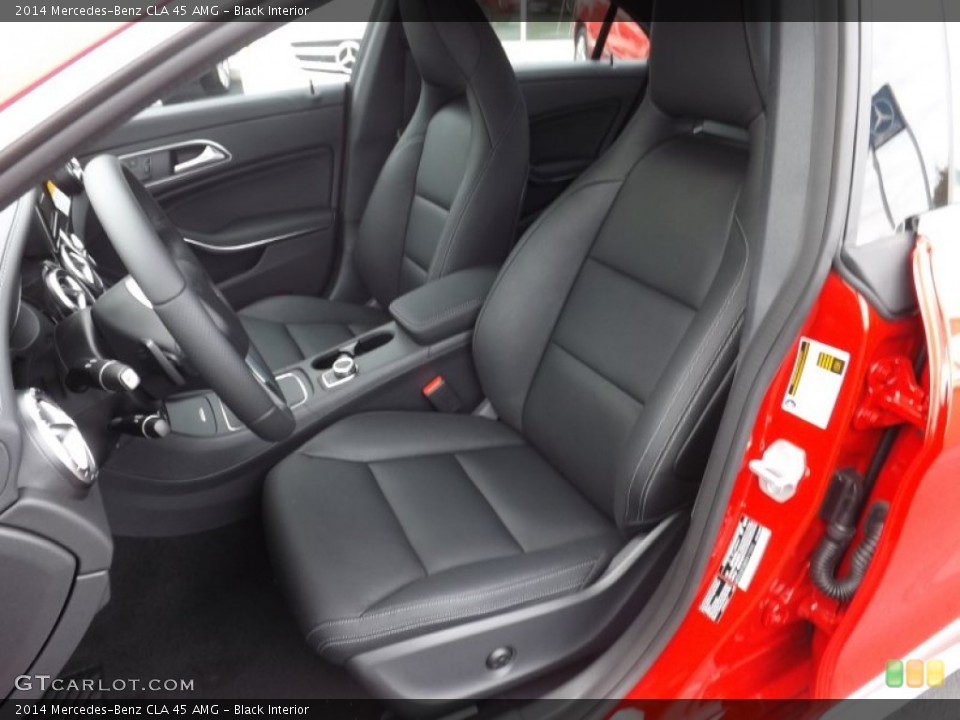 Black Interior Front Seat for the 2014 Mercedes-Benz CLA 45 AMG #95913823