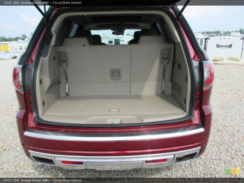 Cocoa Dune Interior Trunk for the 2015 GMC Acadia Denali AWD #95915218