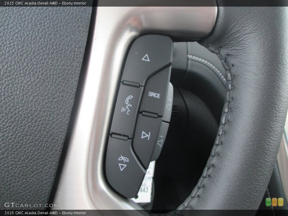 Ebony Interior Controls for the 2015 GMC Acadia Denali AWD #95915884