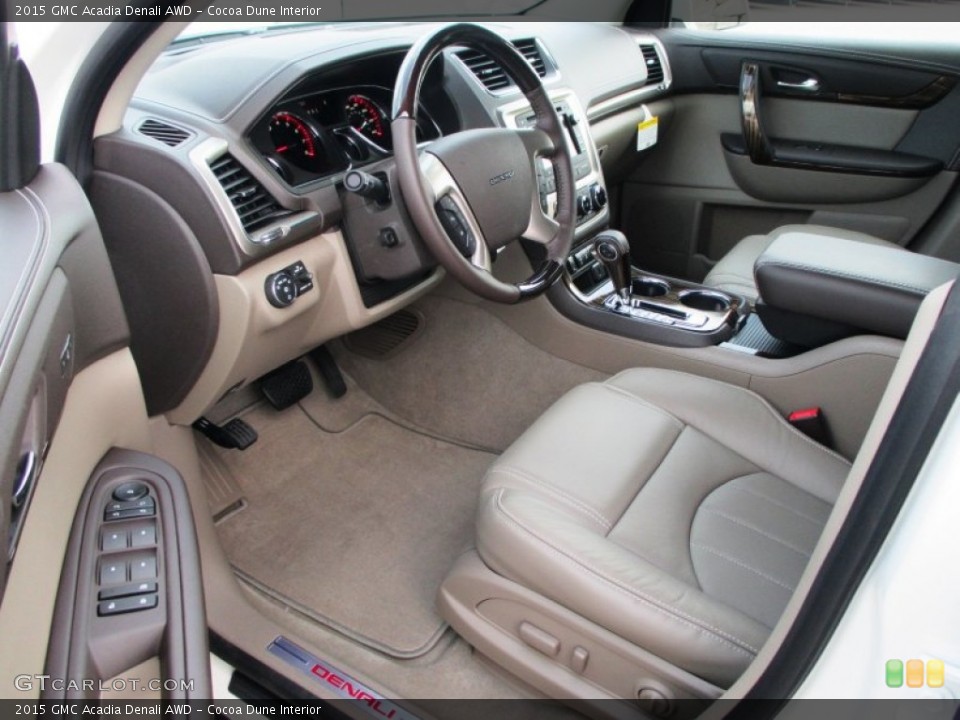 Cocoa Dune Interior Photo for the 2015 GMC Acadia Denali AWD #95916556