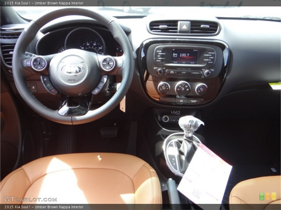 Umber Brown Nappa Interior Dashboard for the 2015 Kia Soul ! #95917597