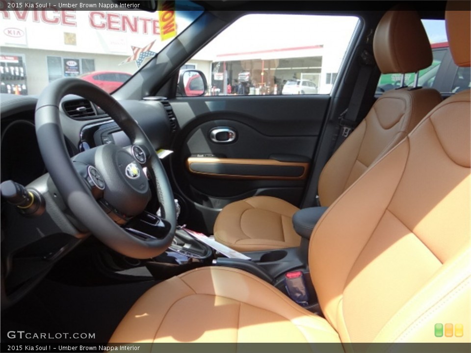 Umber Brown Nappa Interior Photo for the 2015 Kia Soul ! #95917633