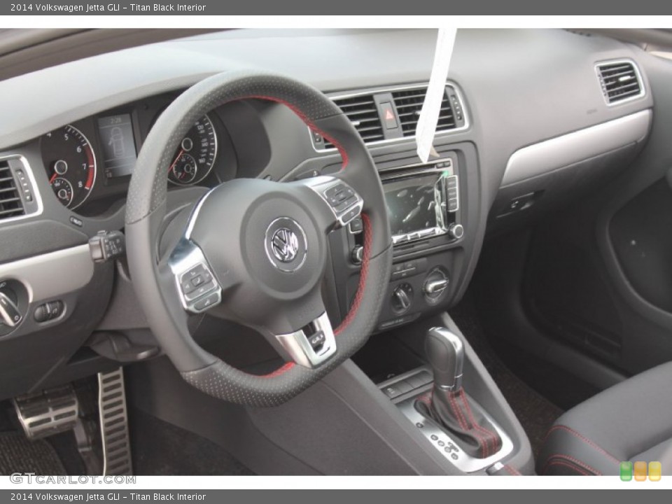Titan Black Interior Dashboard for the 2014 Volkswagen Jetta GLI #95921656