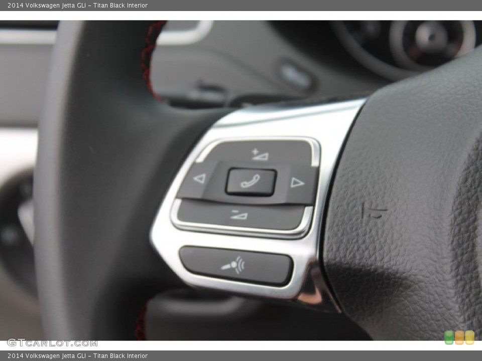 Titan Black Interior Controls for the 2014 Volkswagen Jetta GLI #95921875