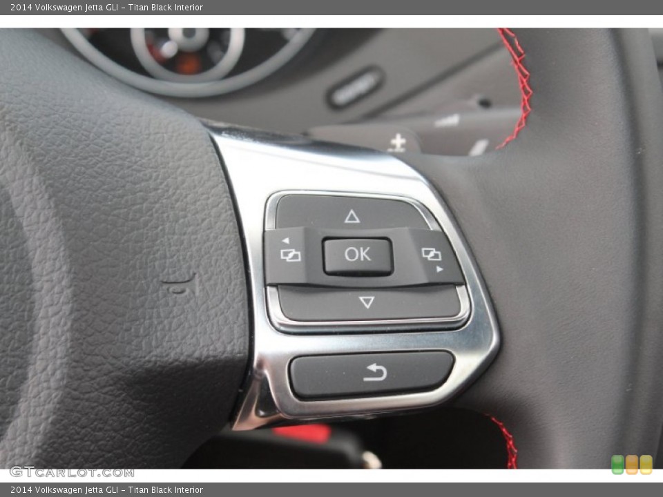Titan Black Interior Controls for the 2014 Volkswagen Jetta GLI #95921892