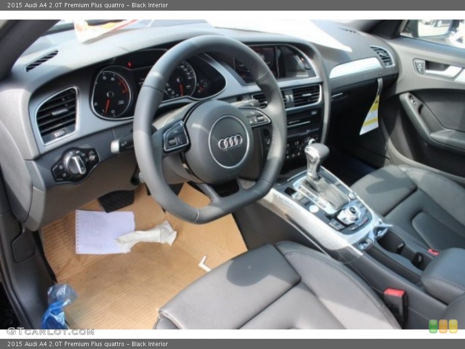 Black Interior Photo for the 2015 Audi A4 2.0T Premium Plus quattro #95922664