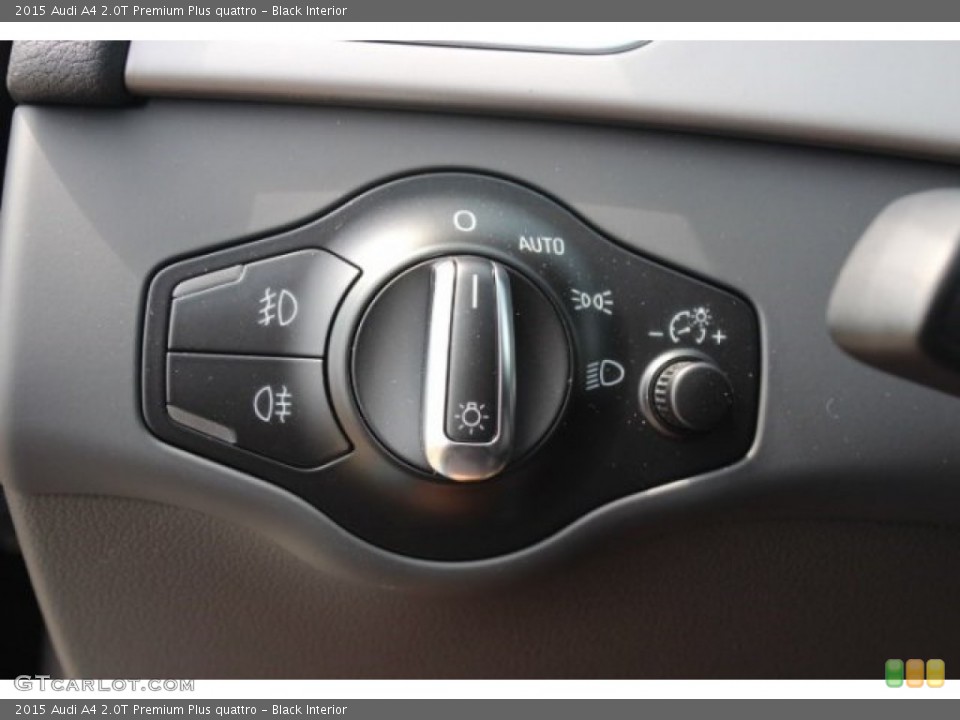 Black Interior Controls for the 2015 Audi A4 2.0T Premium Plus quattro #95922997