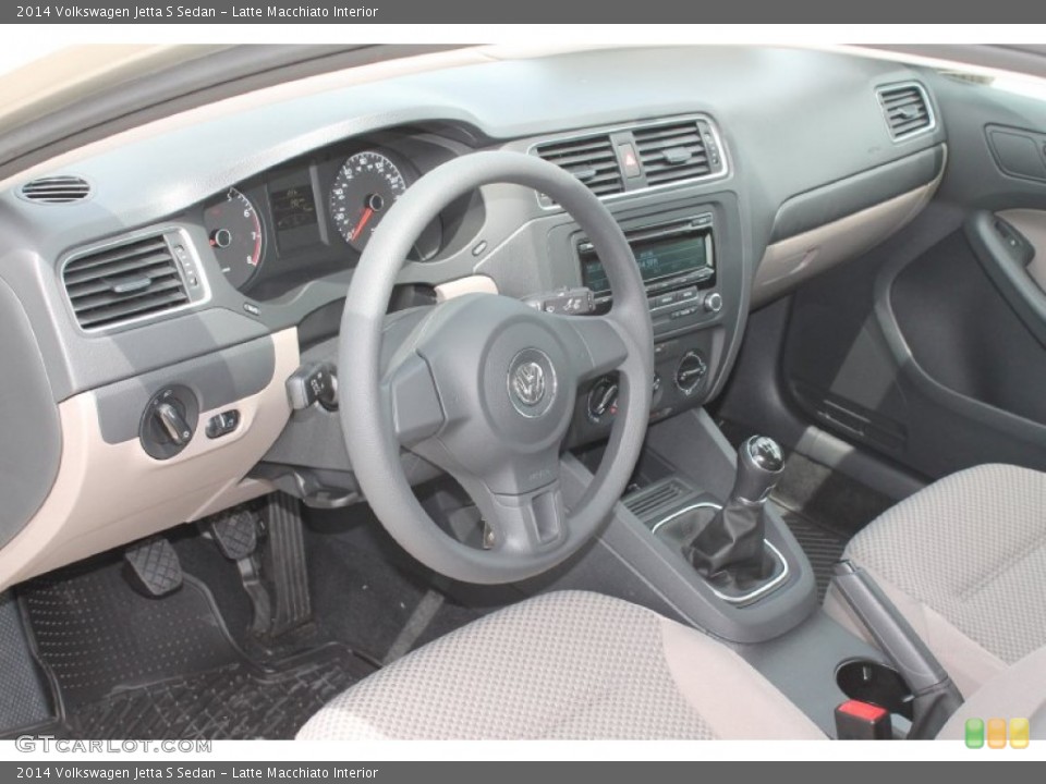 Latte Macchiato Interior Photo for the 2014 Volkswagen Jetta S Sedan #95923267