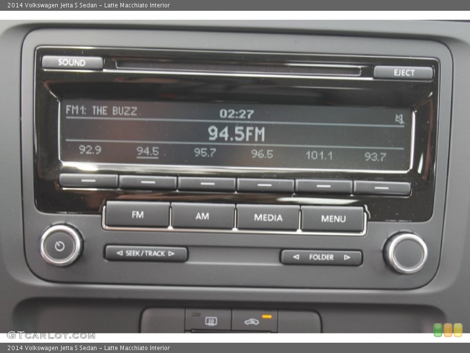Latte Macchiato Interior Audio System for the 2014 Volkswagen Jetta S Sedan #95923369