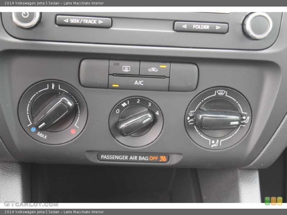Latte Macchiato Interior Controls for the 2014 Volkswagen Jetta S Sedan #95923396