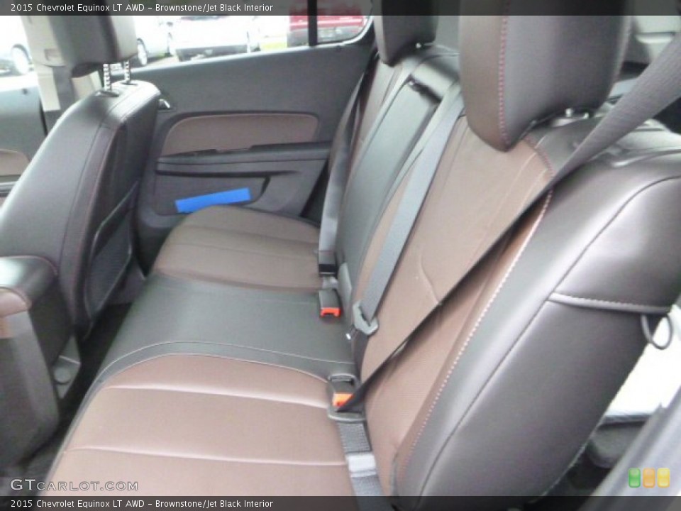 Brownstone/Jet Black Interior Rear Seat for the 2015 Chevrolet Equinox LT AWD #95940670