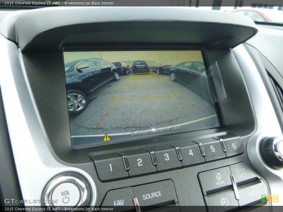 Brownstone/Jet Black Interior Controls for the 2015 Chevrolet Equinox LT AWD #95940826