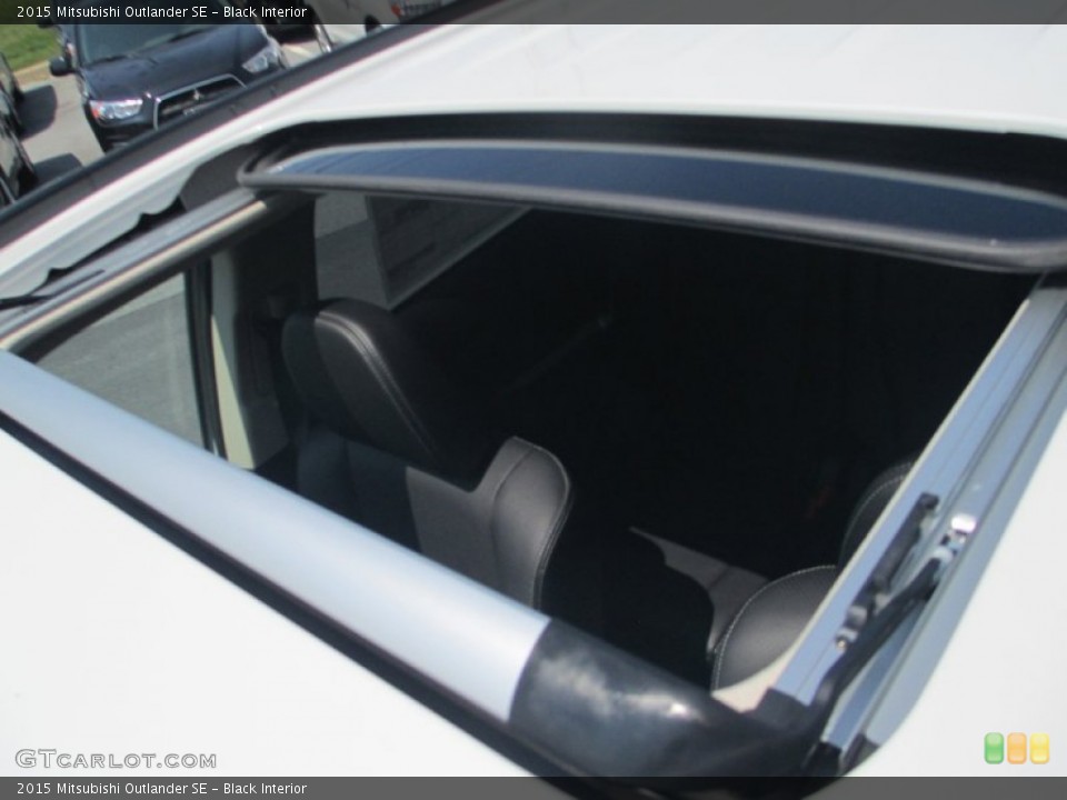 Black Interior Sunroof for the 2015 Mitsubishi Outlander SE #95941780