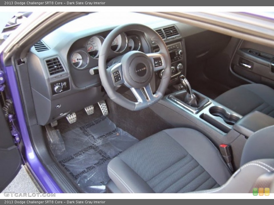 Dark Slate Gray 2013 Dodge Challenger Interiors