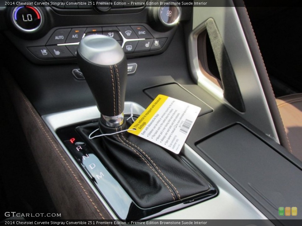 Premire Edition Brownstone Suede Interior Transmission for the 2014 Chevrolet Corvette Stingray Convertible Z51 Premiere Edition #95964695