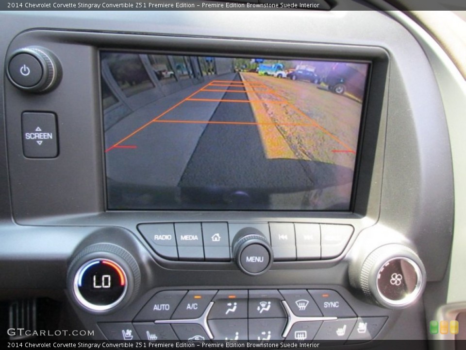 Premire Edition Brownstone Suede Interior Controls for the 2014 Chevrolet Corvette Stingray Convertible Z51 Premiere Edition #95964746