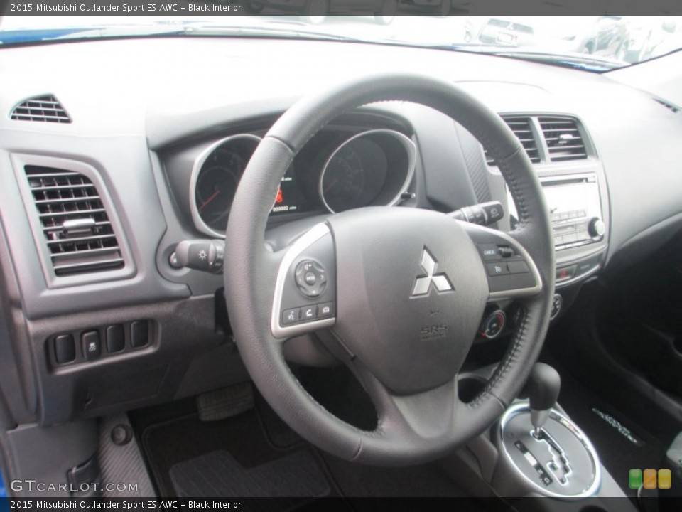 Black Interior Steering Wheel for the 2015 Mitsubishi Outlander Sport ES AWC #95965646