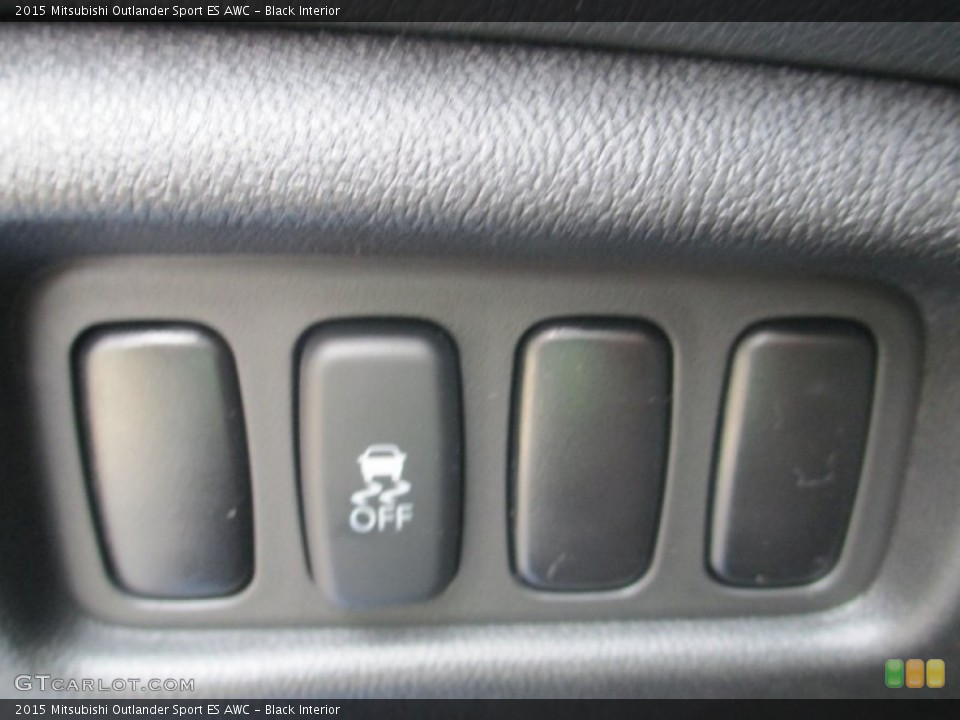 Black Interior Controls for the 2015 Mitsubishi Outlander Sport ES AWC #95965679