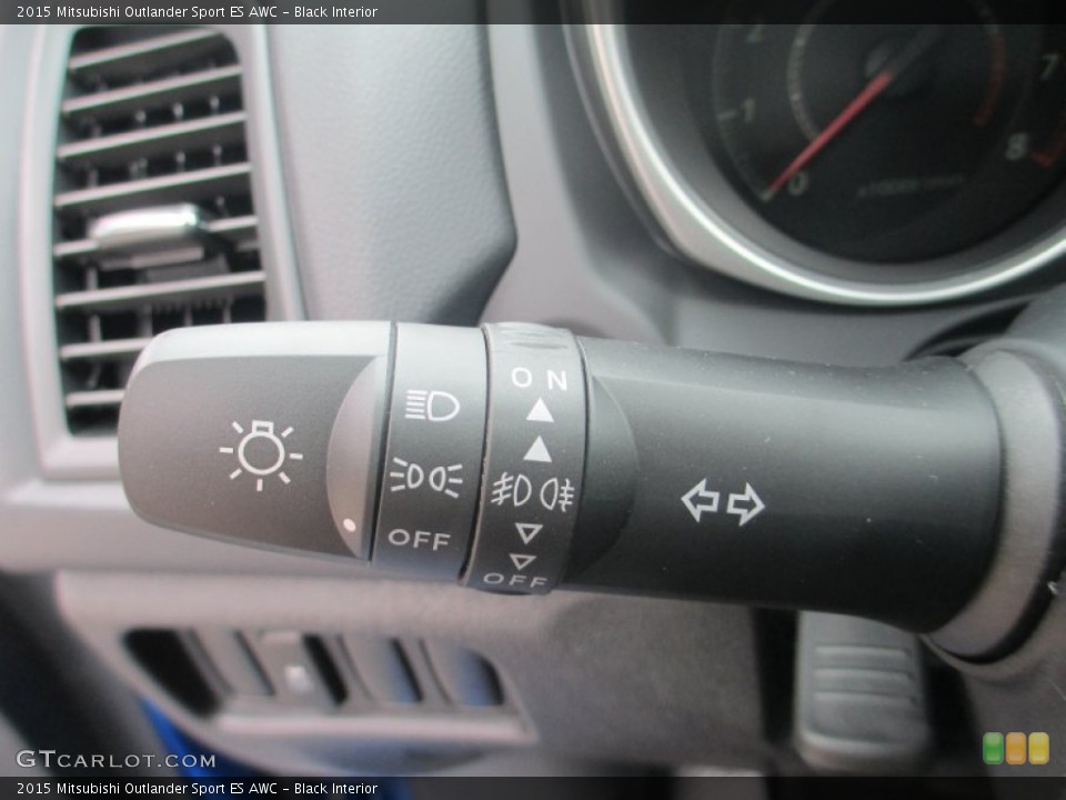 Black Interior Controls for the 2015 Mitsubishi Outlander Sport ES AWC #95965721
