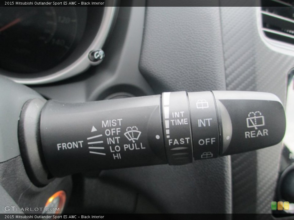 Black Interior Controls for the 2015 Mitsubishi Outlander Sport ES AWC #95965739