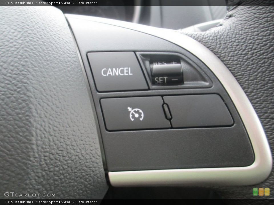 Black Interior Controls for the 2015 Mitsubishi Outlander Sport ES AWC #95965760