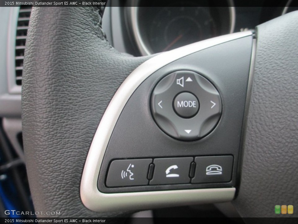 Black Interior Controls for the 2015 Mitsubishi Outlander Sport ES AWC #95965787