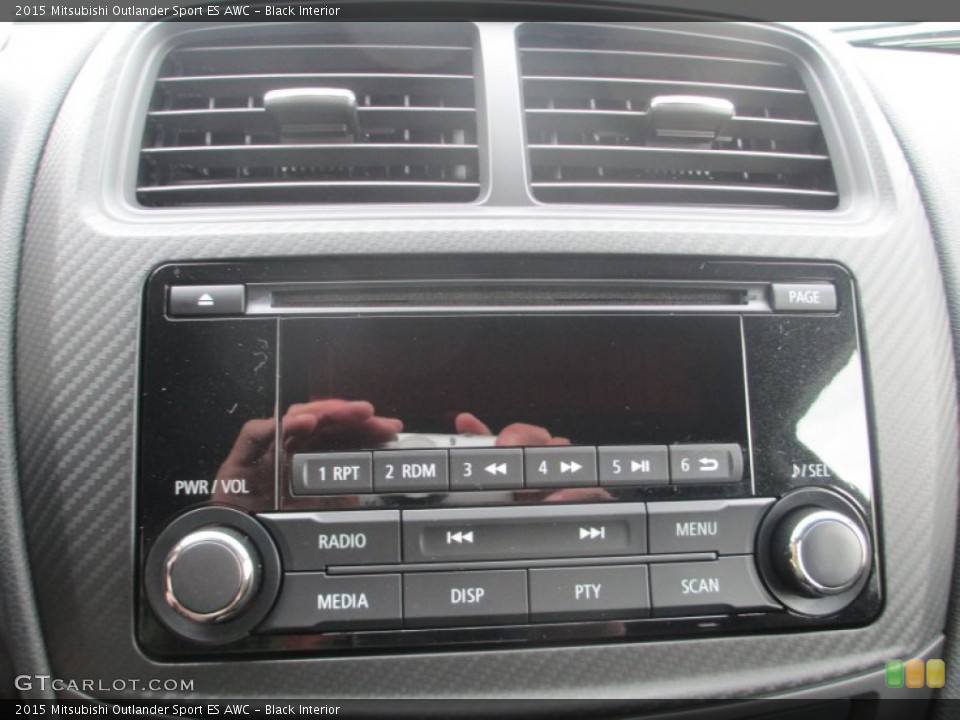 Black Interior Controls for the 2015 Mitsubishi Outlander Sport ES AWC #95965834