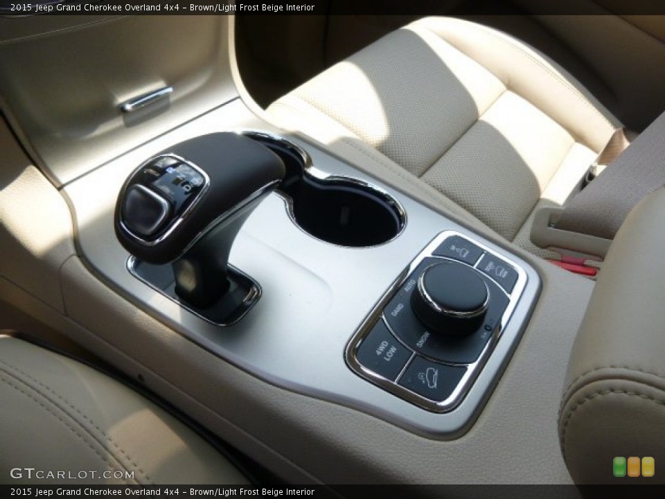 Brown/Light Frost Beige Interior Transmission for the 2015 Jeep Grand Cherokee Overland 4x4 #95967863