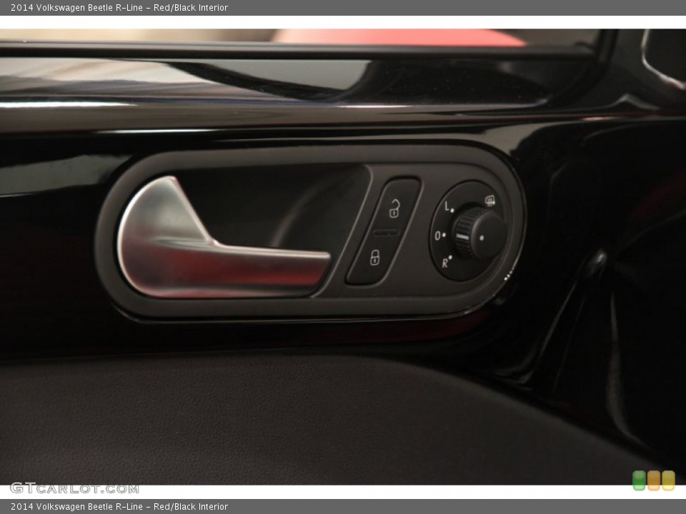 Red/Black Interior Controls for the 2014 Volkswagen Beetle R-Line #95974406