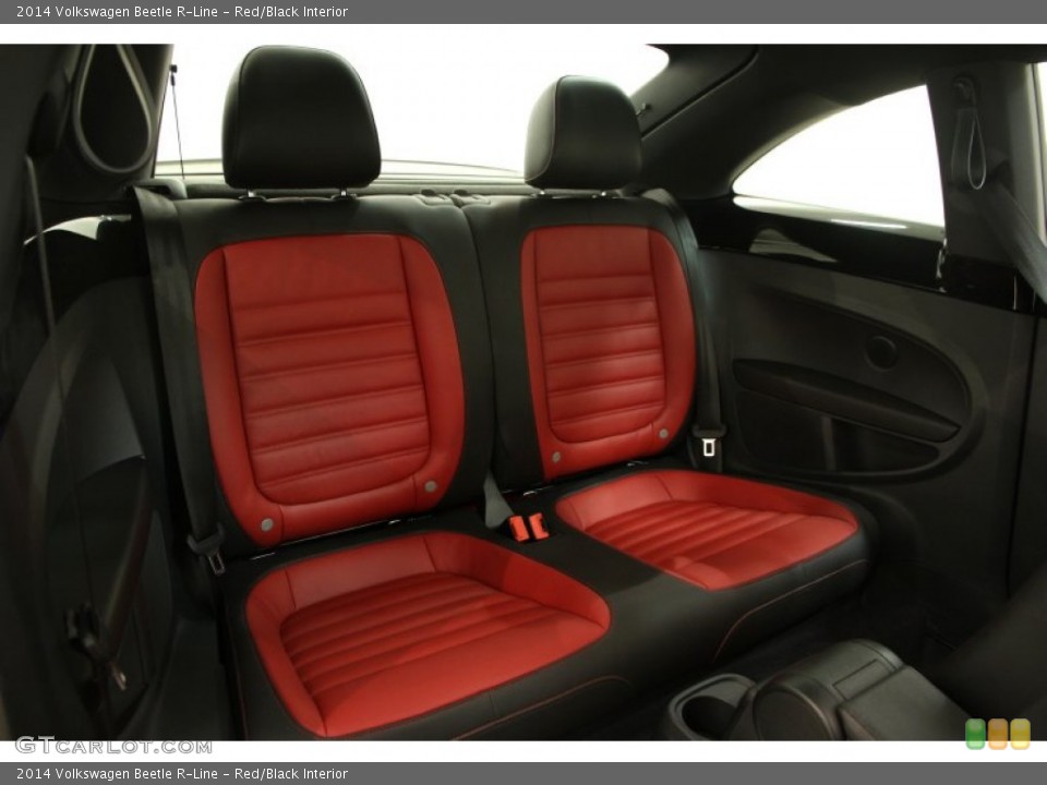 Red/Black Interior Rear Seat for the 2014 Volkswagen Beetle R-Line #95975039