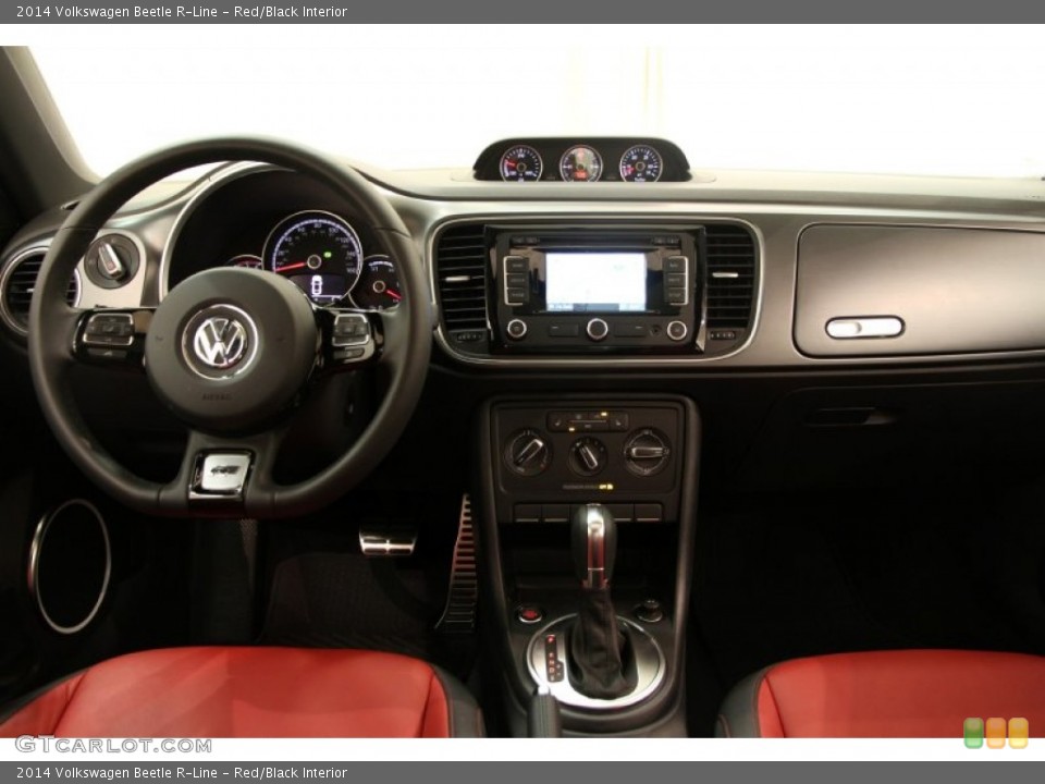 Red/Black Interior Dashboard for the 2014 Volkswagen Beetle R-Line #95975069