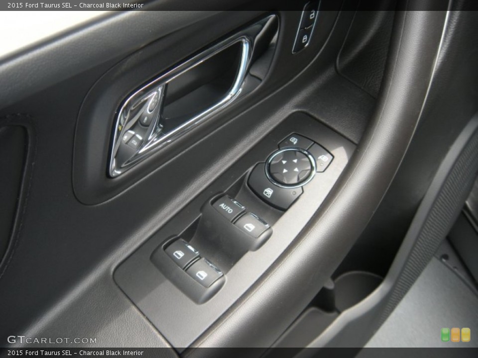 Charcoal Black Interior Controls for the 2015 Ford Taurus SEL #95982880